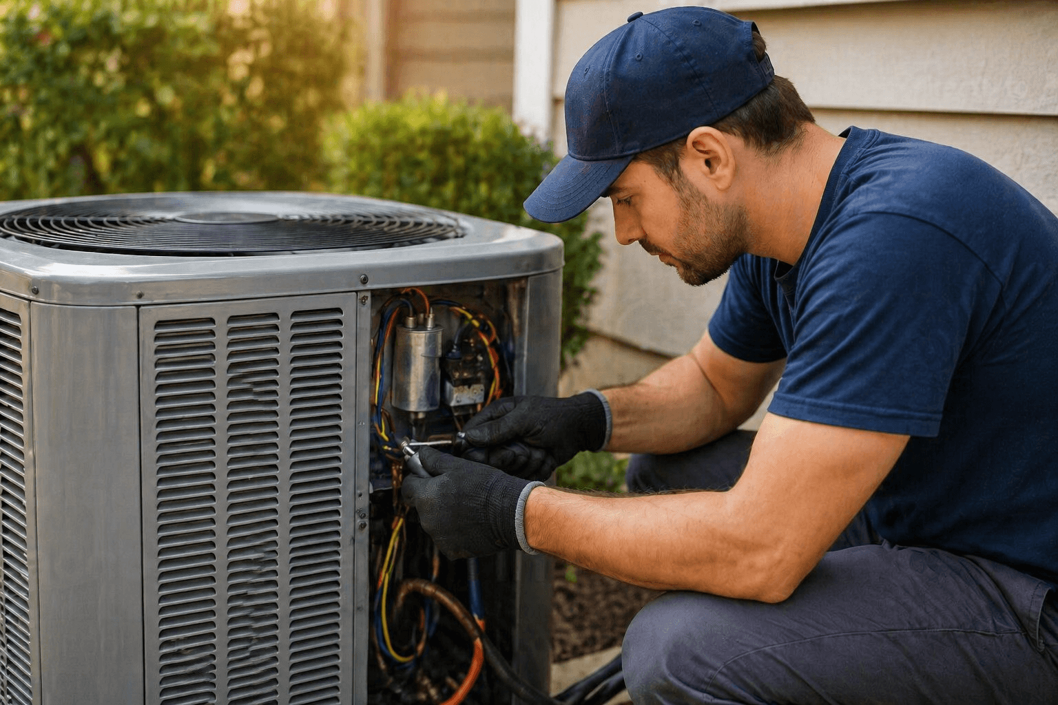 Air Conditioner Repair Crew | HVAC Air Command Hartford 